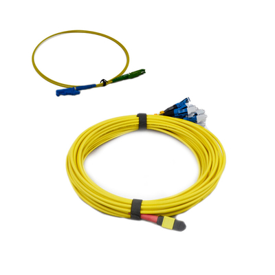 Kabel światłowodowy MM MPO do LC Kabel światłowodowy kompatybilny z Huawei QSFP