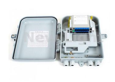 PC Alloy Material 16-portowy terminal FTTH / Box Optical Splitter dla sieci LAN / CATV