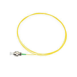 Żółty kabel światłowodowy FC, światłowodowy, średnica 0,9 mm, jednomodowe wtyki światłowodowe