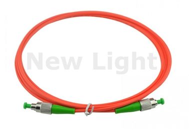 Wielomodowy kabel światłowodowy Simplex, kabel FC FC Patch czerwony 3m do multimediów