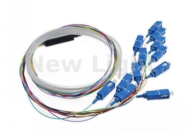 Kable światłowodowe SC UPC 12 wtyka światłowodowego 0,9 mm do sieci transmisji danych
