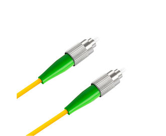 FC APC Żółty patch światłowodowy Single Mode Simplex 3.0 Cable Simplex Core