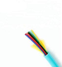 FTTH 12 Kabel światłowodowy Wielomodowy Dostosowany kolor OM3 Indoor Distribution