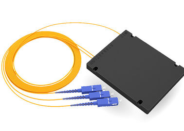 Rozgałęźnik światłowodowy o dużej długości fali 1x2 ABS typu PLC ze złączem SC / PC