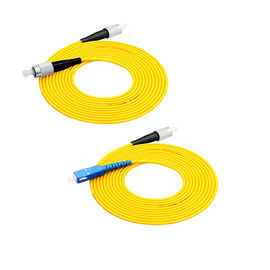 Wytrzymały kabel światłowodowy Simplex, jednomodowy kabel światłowodowy Sc To Lc