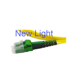 Patchcord światłowodowy PVC / LSZH Lc do Lc Wielomodowy światłowód Duplex Single Mode