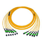 Kabel krosowy światłowodowy jednomodowy 9/125 12 MTP / MPO światłowodowy trunk Pvc