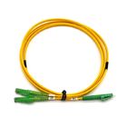 Patchcord 10M E2000 APC Kabel światłowodowy dupleksowy w kolorze zielonym / jednomodowym