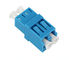 Niebieski adapter światłowodowy LC Wspólny typ Single Mode Duplex Plastic Material