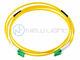 Zielony kabel światłowodowy LC APC SM G657A2 9 / 125um Wewnętrzny wewnętrzny kabel światłowodowy