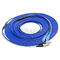 5m OM4 12-rdzeniowy żeński kabel MPO / MTP - MPO Patchcord światłowodowy LSZH 3.0 Magenta Cable