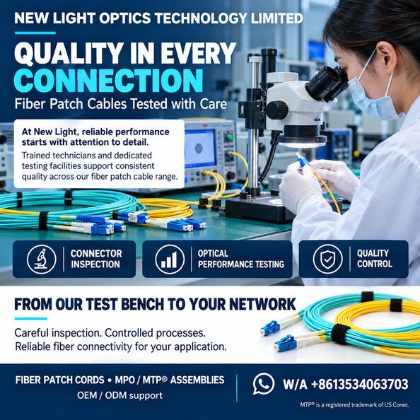 NEW LIGHT OPTICS TECHNOLOGY LIMITED linia produkcyjna producenta