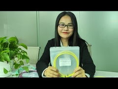 50 metrów MTP - MTP MPO fanout kabel jednorzędny światłowodowy kabel skokowy