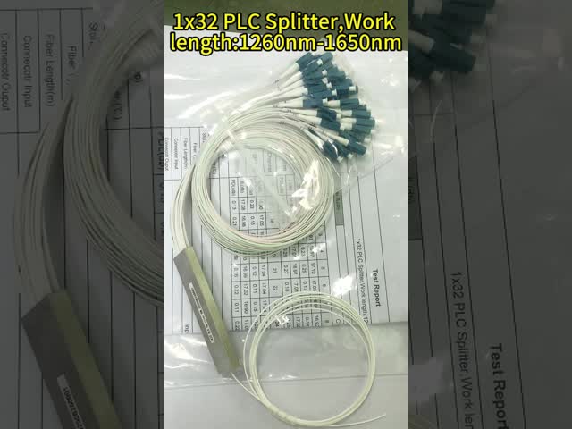 kupować 1x8 Rozdzielacz światłowodowy z łącznikiem SC/APC i rurą ze stali nierdzewnej do zastosowań FTTH online manufacture