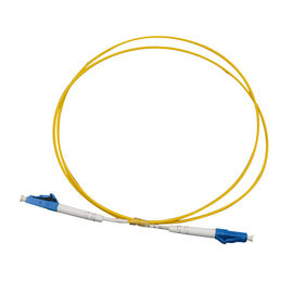 SC / UPC - Patchcord światłowodowy LC / UPC SM Simplex Żółty PVC / LSZH / OFNR