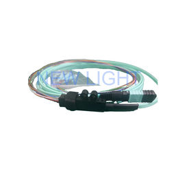 Kabel 8F MPO do LC MM żeński 50/125um PVC 3,0 mm kabel światłowodowy mpo 24