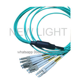 Kabel LC Uniboot Branch MPO MTP / kabel OM3 OM4 40G 100G Mpo Patch