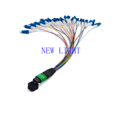 kupować Kabel światłowodowy MPO o niskiej tłumienności SM o średnicy 0,9 mm 12 kolorów online manufacture