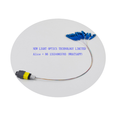 kupować Patchcord światłowodowy wielomodowy żeński na lc lc OFNR Cable Jacket MPO Jumper online manufacture