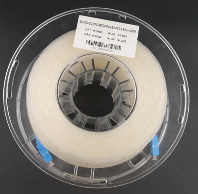 kupować Wytrzymały 2 Fiber Multimode Fiber Patch Cord 300m Długość kabla E2000 online manufacture