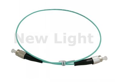 kupować OM3 50/125 Simplex FC-FC Światłowodowy Kabel Krosowy 0,5 Metra Zielony Kabel Światłowodowy online manufacture