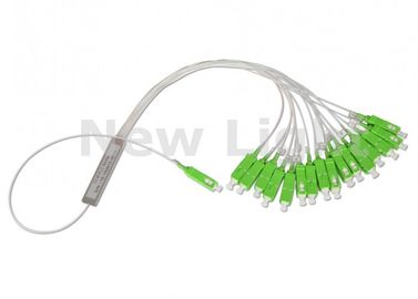 kupować 1 * 16 ABS Black Box Optyczny splitter PLC / złącze światłowodowe z kablem wejściowym 3,0 mm online manufacture