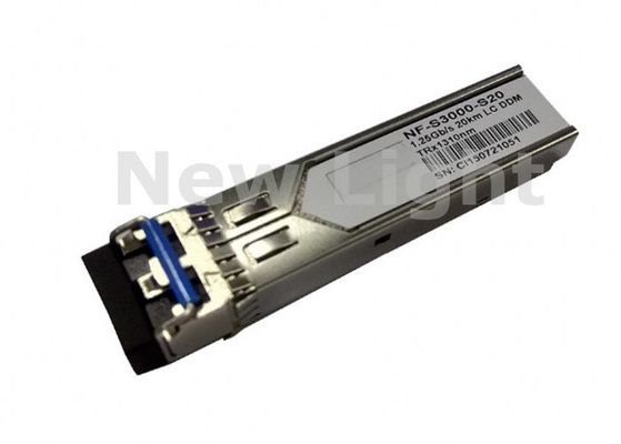 kupować 1.25G DDM SFP Transceiver z zasięgiem 20 km dla sieci światłowodowych online manufacture