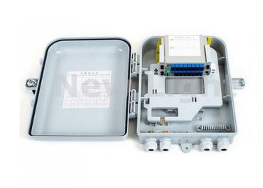 kupować PC Alloy Material 16-portowy terminal FTTH / Box Optical Splitter dla sieci LAN / CATV online manufacture