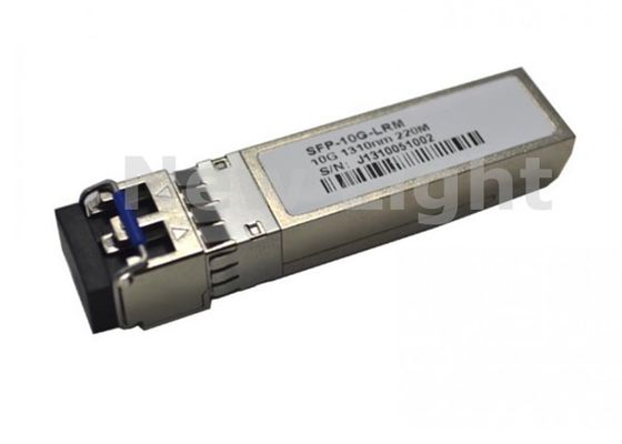 kupować SFP-10G-LRM Multimode Fiber Optic Transceiver z prędkością transmisji danych 10G, długością fali 1310 nm i funkcją DDM online manufacture