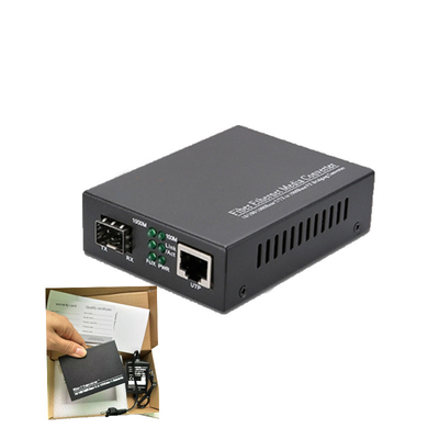 kupować Bezpieczna wysyłka 10/100/1000M Przetwornik światłowodowy LC Interfejs z Tx1550nm Opis online manufacture