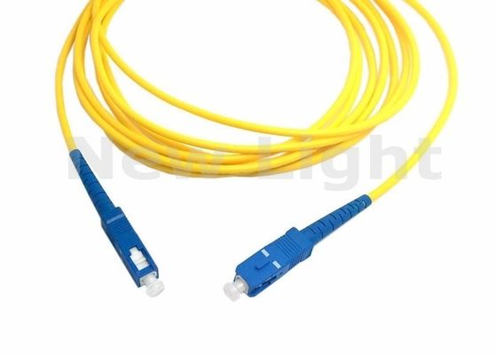 kupować 3 Meter SC do SC Fiber Patch Cord Simplex Single Mode Fiber Jumper dla sieci online manufacture