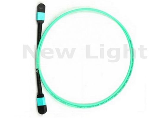 kupować 1M 12 Core MTP do MTP OM3 Multimode Fiber Optic Patch Cord online manufacture