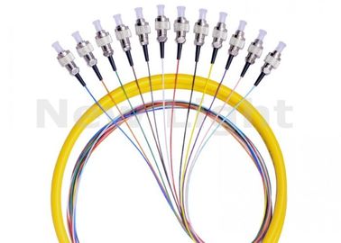 kupować FC UPC 12 Core Fanout Pigtail światłowodowy Single Mode Simplex do transmisji danych online manufacture