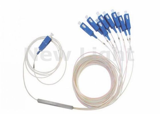 kupować Rozdzielacz światłowodowy PLC SC UPC 1x8 w obudowie stalowej do FTTH, jednomodowy, o niskiej stracie wtrąceniowej online manufacture