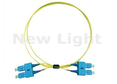 kupować SC SC Światłowody Kable zwierające SM DX 9-125 Średnica 1,2 mm dla sprzętu do testowania danych online manufacture