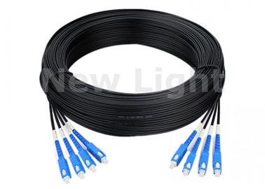 kupować Kabel światłowodowy 4-fazowy jednomodowy, jednomodowy, dwupoziomowy, światłowodowy 100M G657A SC online manufacture