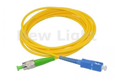 kupować FC APC / SC UPC 3m Kabel światłowodowy, kable światłowodowe jednomodowe do sieci online manufacture