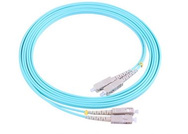 kupować FTTX Applications SC SC Fibre Patch Cord, Duplex OM3 Single Mode Cable online manufacture