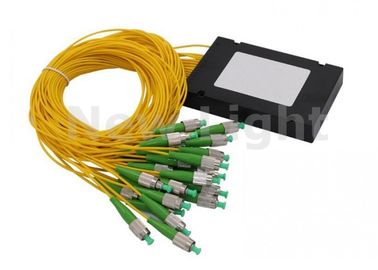 kupować FTTH FC APC Splitter światłowodowy Single Mode 1x32 PLC Splitter z FC APC Connector online manufacture