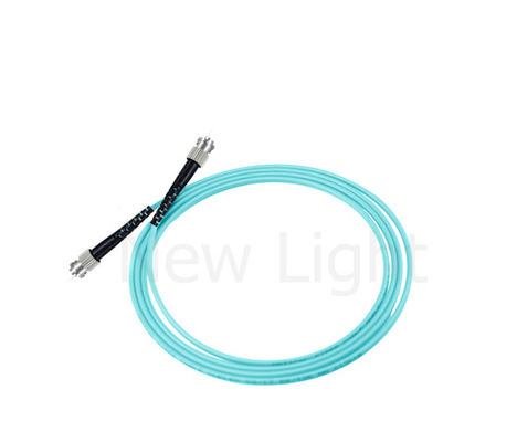 kupować ST-ST Multimode Fiber Optic Patch Cable OM3 2.0 lub 3.0 mm Aqua Color Simplex online manufacture