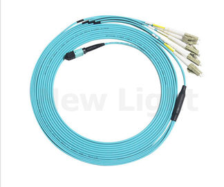 kupować 12-rdzeniowy żeński MPO do LC Fan out Optic Fiber MPO MTP Patch Patch Coard online manufacture