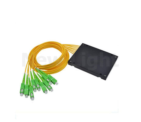 kupować 12 / 4 / 6 / 8 / 16 / 32 SC APC Single Mode Fiber Optic Splitter PLC Splitter dla sieci FTTH i PON online manufacture