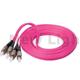 kupować Kabel światłowodowy Multi Mode FC Duplex OM4 Kabel do skakania Niska strata wtrąceniowa online manufacture
