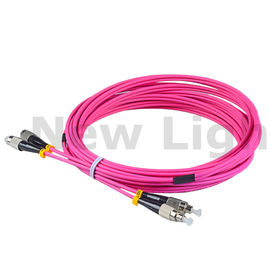 kupować Transmisja danych 100G FC na wielomodowy podwójny kabel światłowodowy FC Kabel OM4 online manufacture