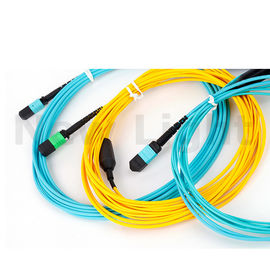 kupować MPO / MTP - MPO / MTP męski / żeński MPO MTP przewód jednomodowy z patchworkiem online manufacture