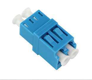 kupować Niebieski adapter światłowodowy LC Wspólny typ Single Mode Duplex Plastic Material online manufacture