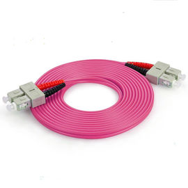 kupować Multi Mode Duplex Patch światłowodowy OM4 3.0 SC TO SC Fibre Patch Cable online manufacture