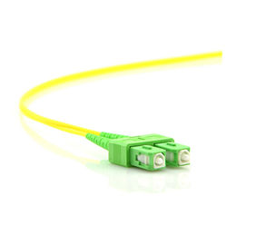 kupować SC APC z klipsem Darmowe logo Optical Fiber Patch Cord Single Mode 2.0 Jumping Cable online manufacture