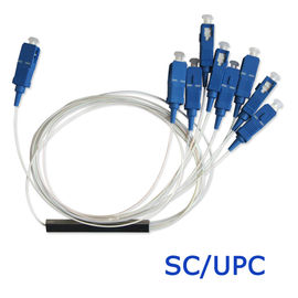 kupować SC PC MINI Splitter światłowodowy Single Mode Low Insertion Loss Zastosowanie FTTH / CATV online manufacture