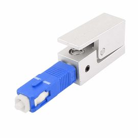 kupować SC kwadratowy kabel światłowodowy Adapter 9/125 Materiał metalowy Tryb pojedynczy online manufacture